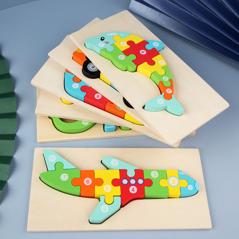 Puzzle zur Förderung der Zahlen erlernung Puzzle zur Förderung der Zahlen erlernung