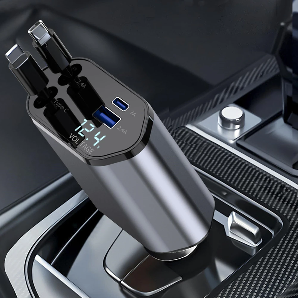 Auto Ladegerät 4 in 1 120W Superschnelles Laden